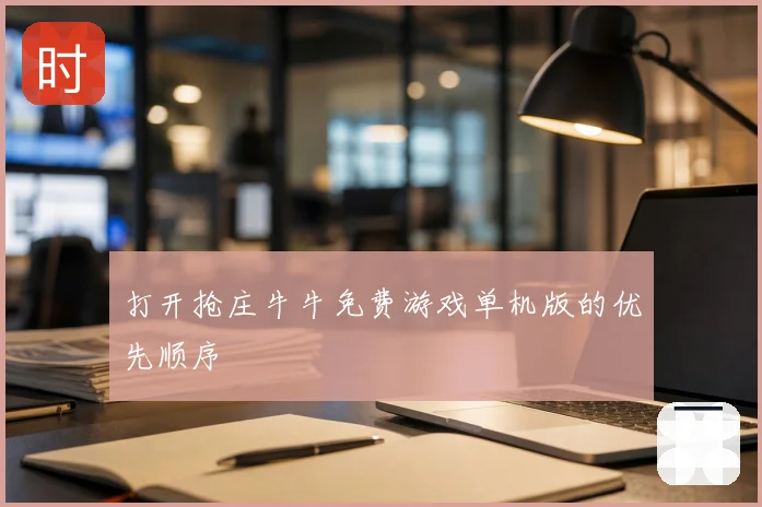 打开抢庄牛牛免费游戏单机版的优先顺序