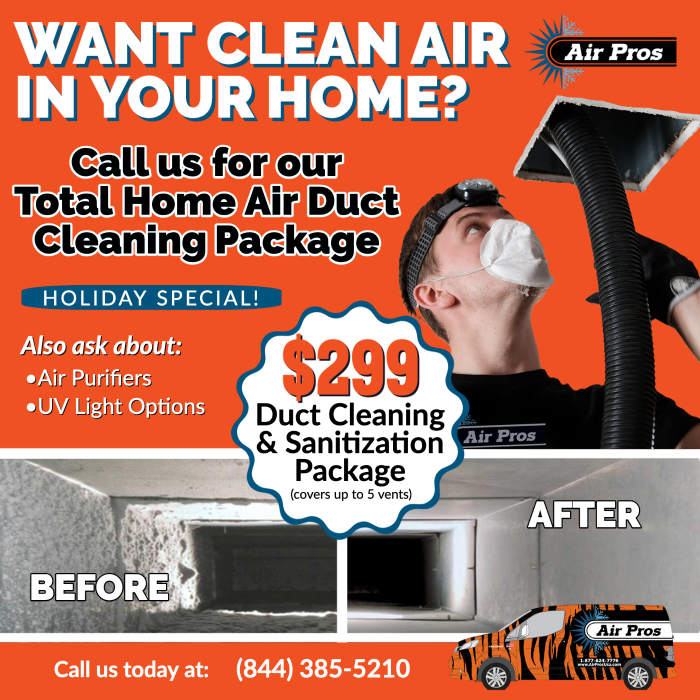 Duct Cleaning Services in The Springs